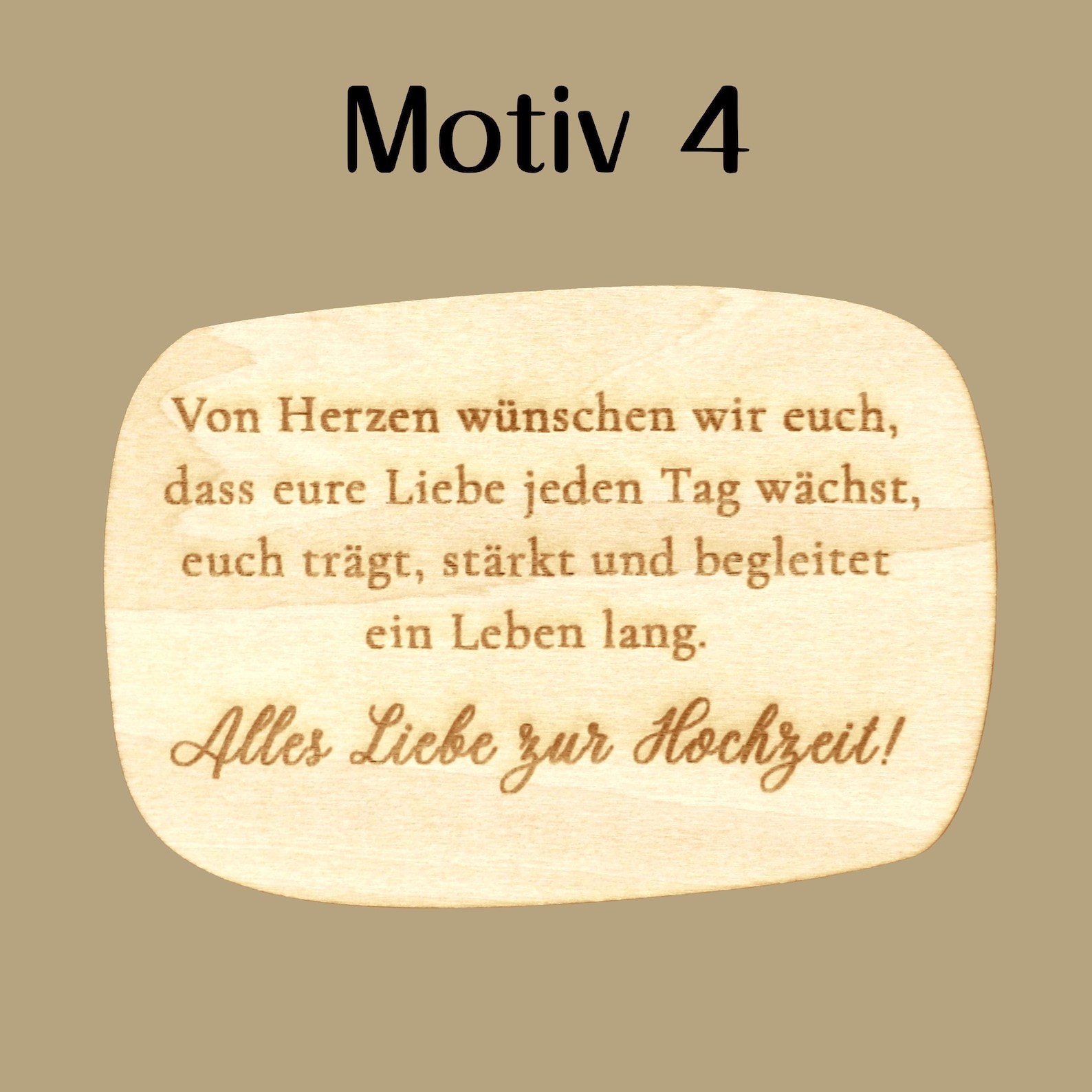 Motiv 4 — Eure Liebe