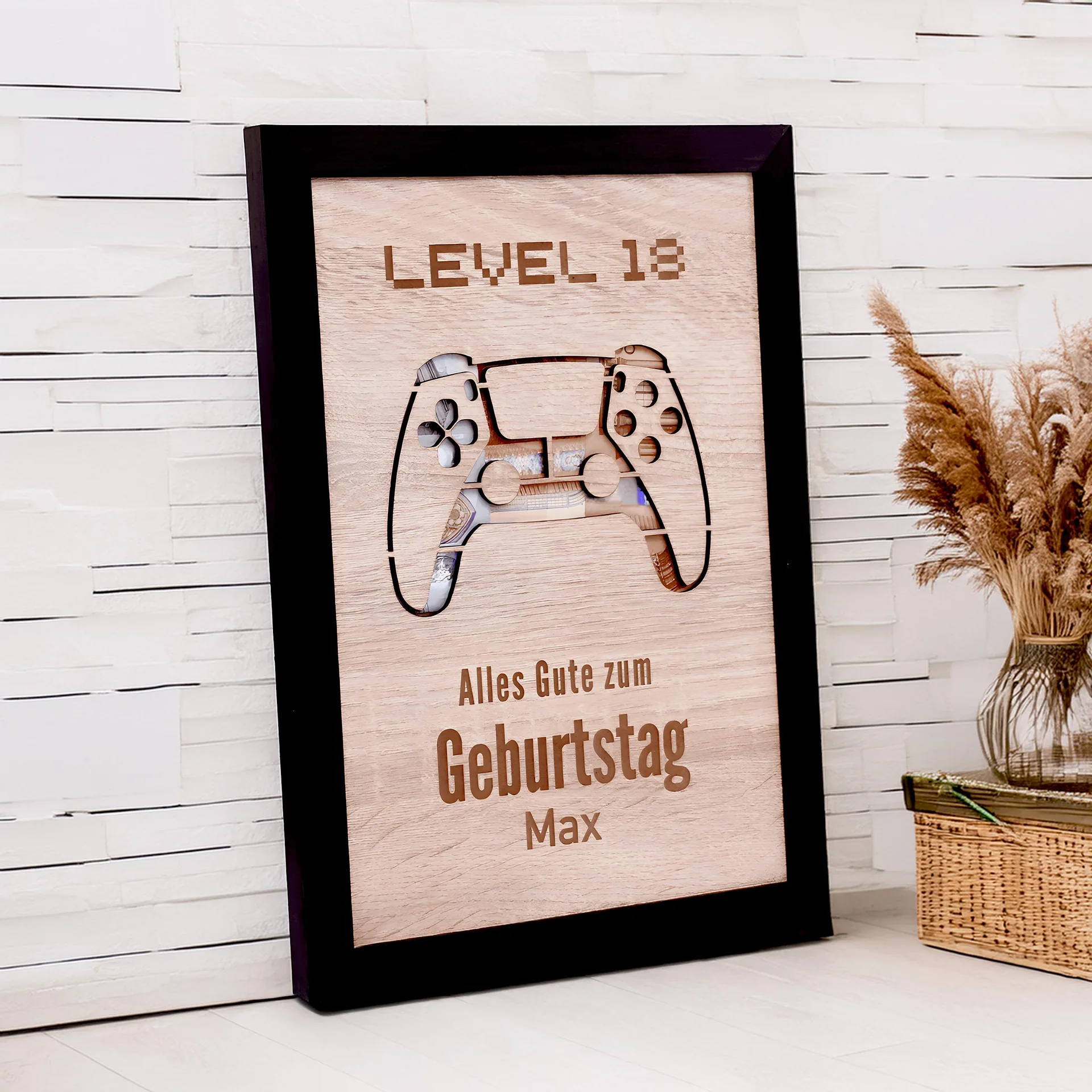 Geldgeschenk Geburtstag, Personalisiertes Geldgeschenk Spiel-Controller, 18. Geburtstag Geschenk