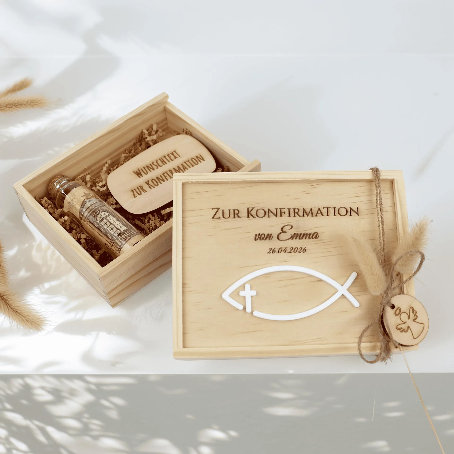 Personalisiertes Geldgeschenk zur Konfirmation
